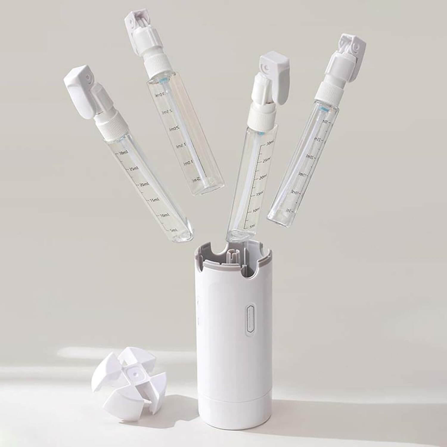4 In 1 Travel Refillable Leak Proof Bottle Set 30ml compact leak‑proof 4x30ml bottles for shampoo lotion sunscreen travel