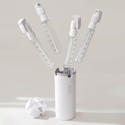 4 In 1 Travel Refillable Leak Proof Bottle Set 30ml compact leak‑proof 4x30ml bottles for shampoo lotion sunscreen travel
