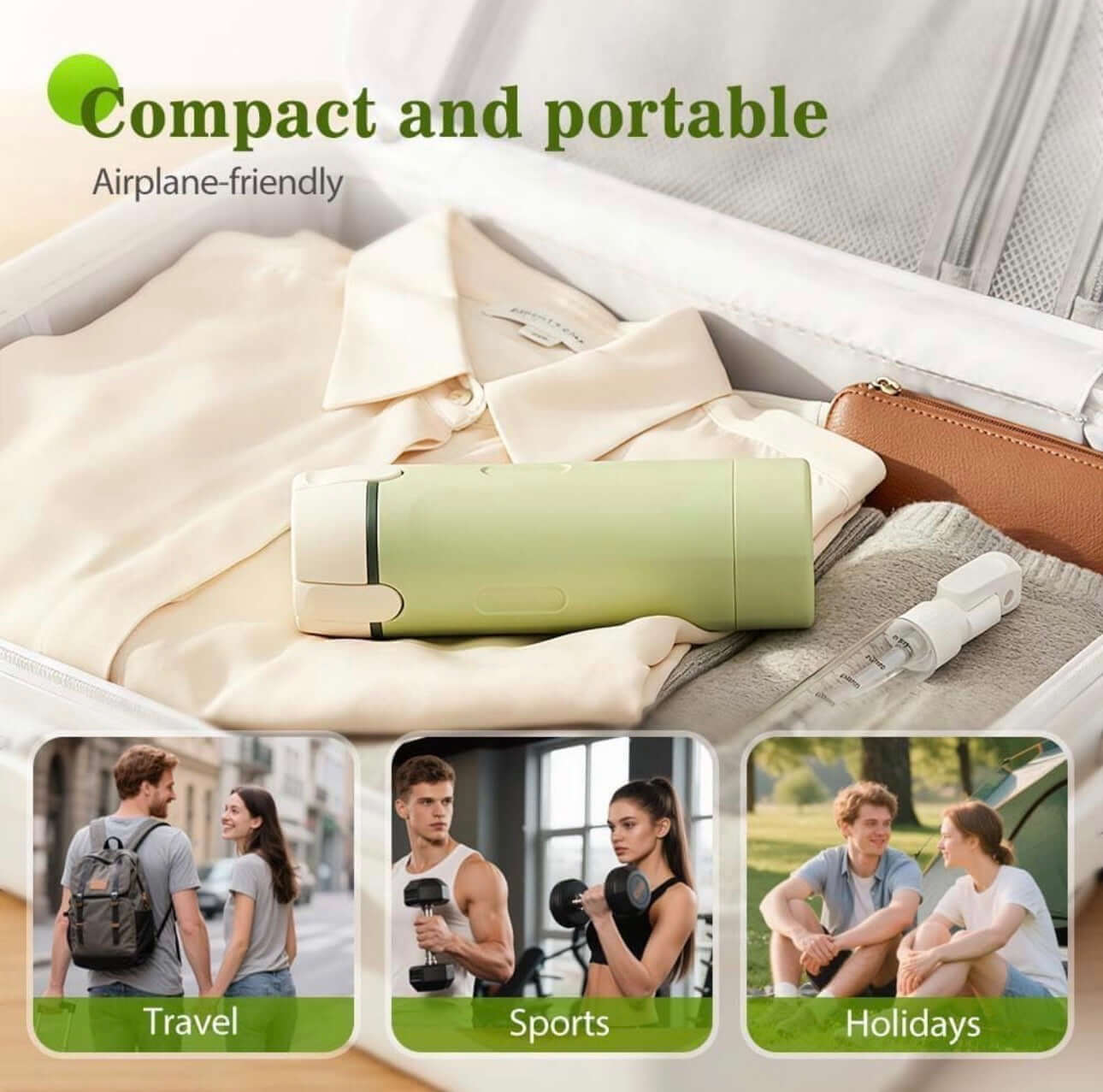 4 In 1 Travel Refillable Leak Proof Bottle Set 30ml compact airline-friendly 4 x 30ml leak-proof travel bottles