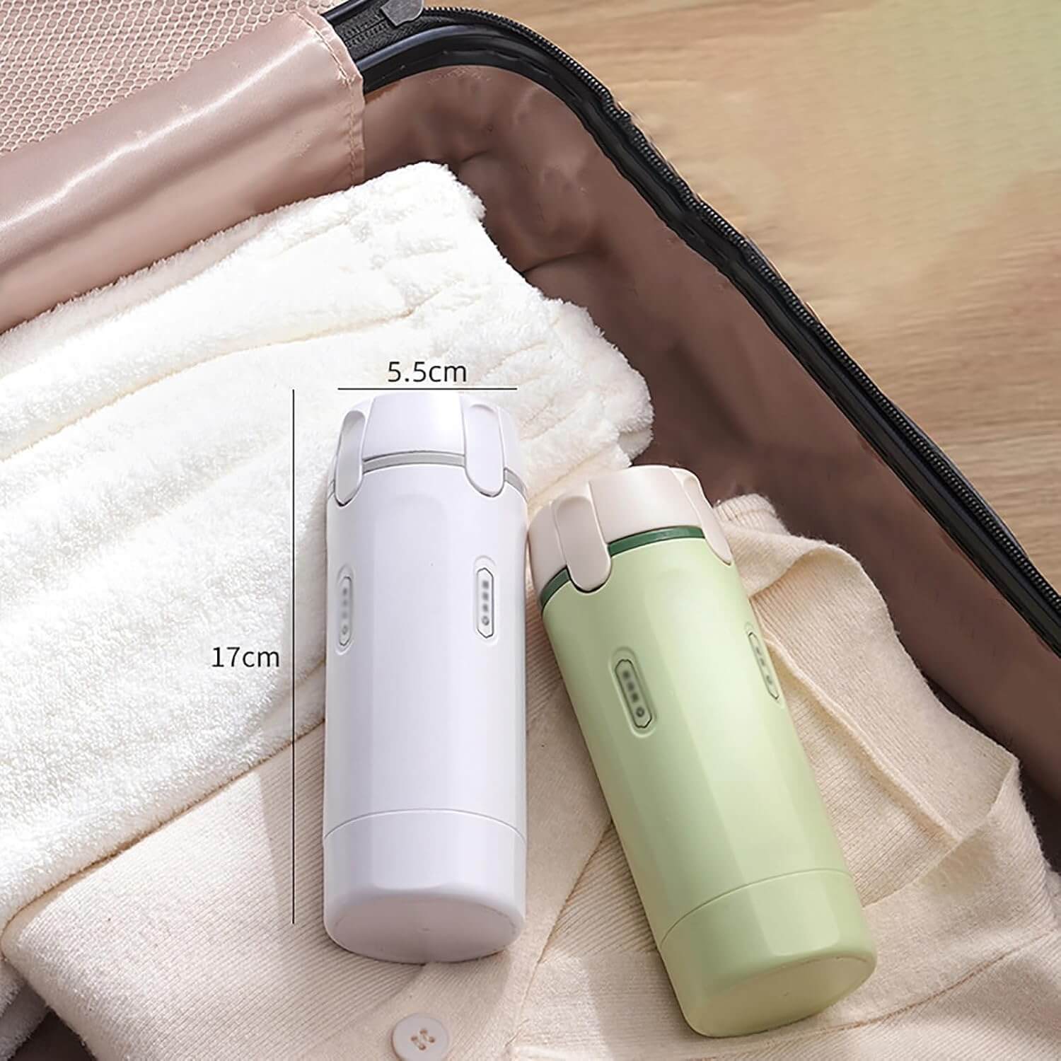 4 In 1 Travel Refillable Leak Proof Bottle Set 30ml - compact leakproof 30ml bottles for travel, toiletries organized
