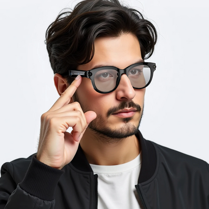 AI Smart Glasses – 200W HD Camera, 1080P Video & Voice Assistant