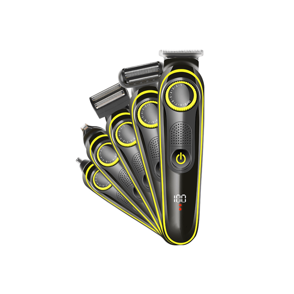 Kemei KM-696 Hair Trimmer – 6-in-1 Grooming Tool for Men by Inovia Store