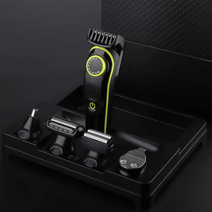 Kemei KM-696 Hair Trimmer – 6-in-1 Grooming Tool for Men by Inovia Store