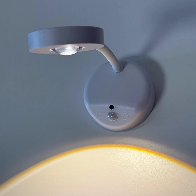 Motion Sensor Night Light For Bedroom And Kitchen – Soft Calming Glow + USB Rechargeable Wall Lamp by Inovia Store