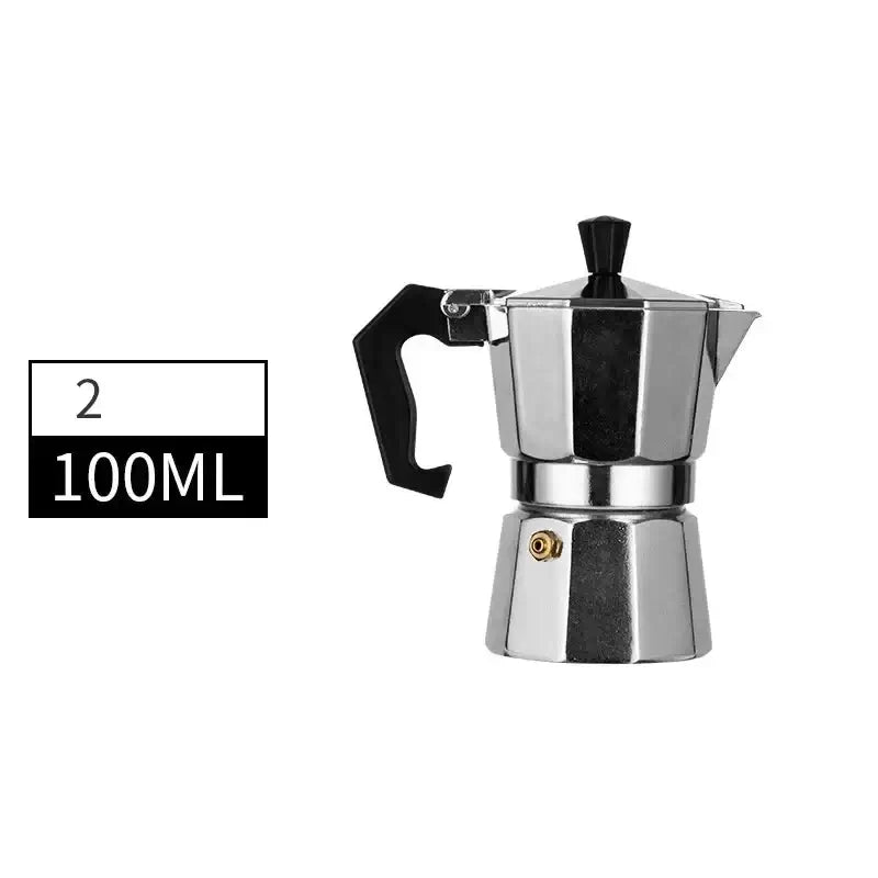 Moka Pot – Café-Quality Espresso At Home, Daily Brew Convenience + 600ml Capacity stainless steel 100ml moka pot espresso maker