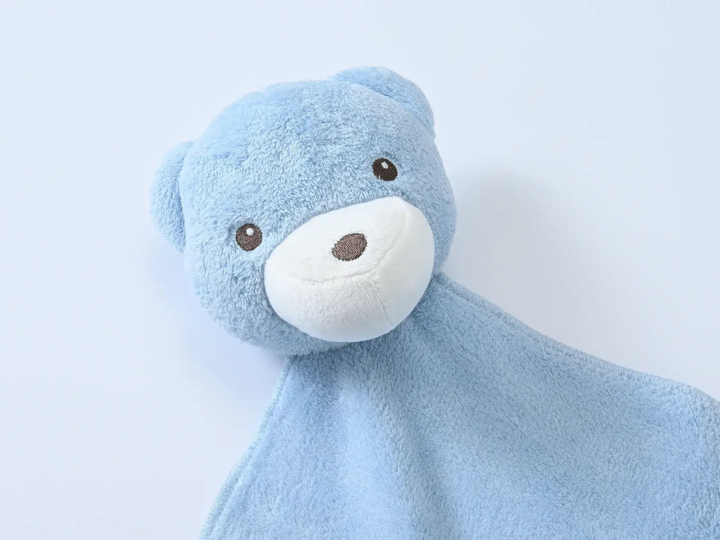 Baby Blanket – All-Season Comfort With Ultra-Soft Skin-Friendly Feel For Sensitive Baby Skin + Coral Velvet plush blue bear swaddle 76x76 cm soft polyester