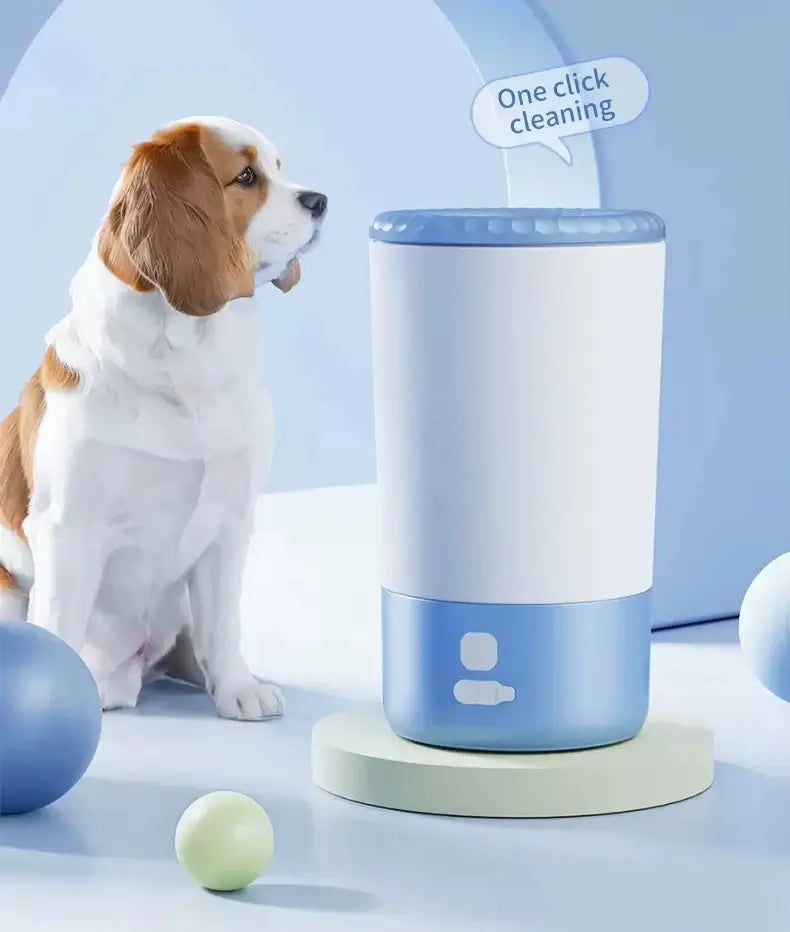 Automatic Portable Electric Pet Foot Washing Machine Quick Paw Cleaner Waterproof Low Noise Cup for Pets by Inovia Store
