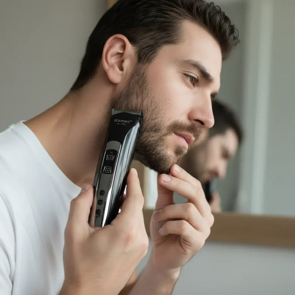 Kemei KM-1506 3 in 1 Electric Shaver USB Charging Hair trimmer Electric Rechargeable Nose Professional Shaving Machine by Inovia Store