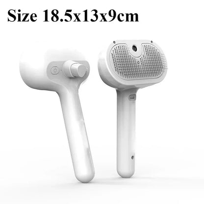 Multifunctional Pet Grooming Tool Combines Steam Spray Floating Hair Removal and Styling for Cats and Dogs All in One Device by Inovia Store
