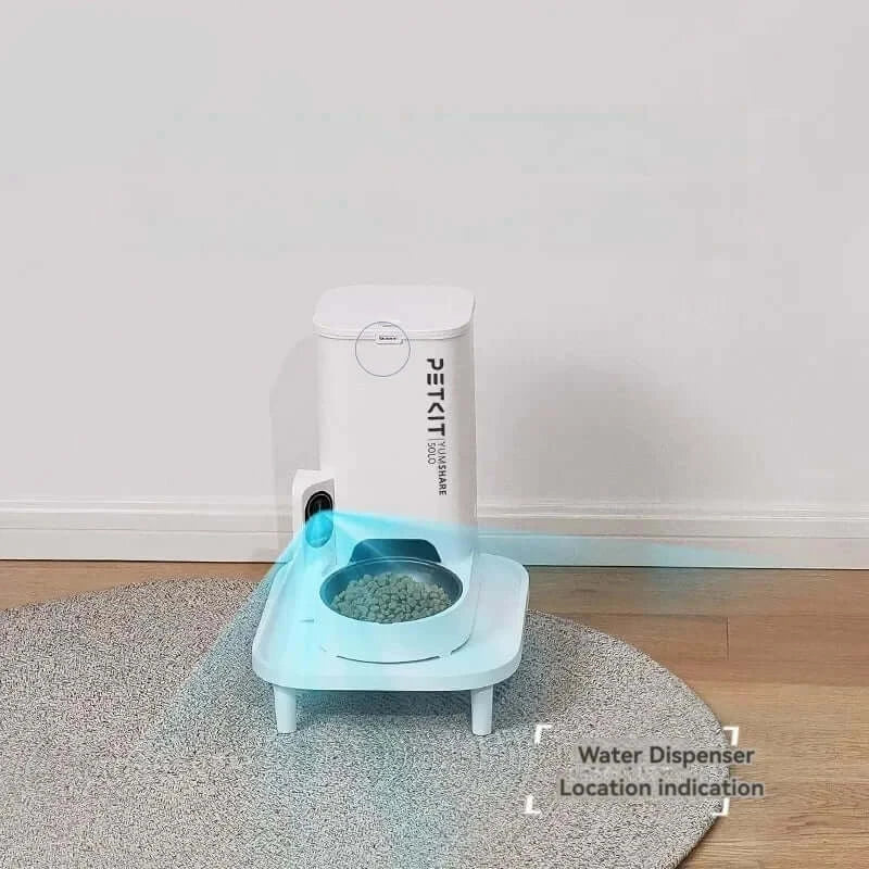 Raised Pet Feeder Stand – Mess-Free Meals + Closed Plastic Housing pet feeder elevated stand for PETKIT X426 with closed plastic housing