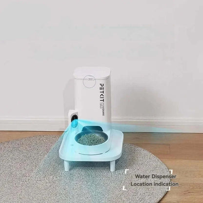 Raised Pet Feeder Stand – Mess-Free Meals + Closed Plastic Housing pet feeder elevated stand for PETKIT X426 with closed plastic housing