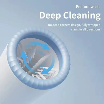 Automatic Portable Electric Pet Foot Washing Machine Quick Paw Cleaner Waterproof Low Noise Cup for Pets by Inovia Store