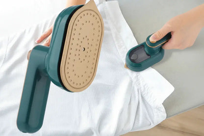 Garment Steamer – Wrinkle-Free Refresh On The Go + Foldable 180 Degree Rotating Head For Travel handheld steamer smoothing shirt wrinkles
