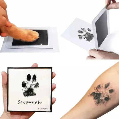 Baby Inkless Handprint Kit for Keepsakes – Mess-Free Prints + No-Touch Inkless Printing with pet paw print keepsake