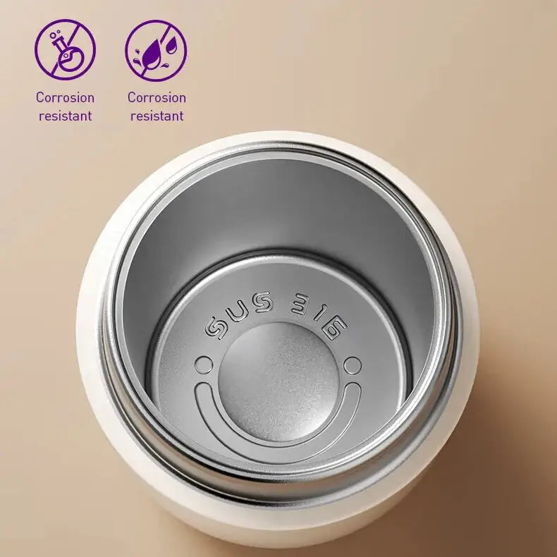 Avent Kids Vacuum Bottle For All-Day Temperature Control showing corrosion resistant interior design.