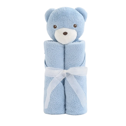 Baby Blanket – All-Season Comfort With Ultra-Soft Skin-Friendly Feel For Sensitive Baby Skin + Coral Velvet cute blue bear coral velvet swaddle 76x76 cm
