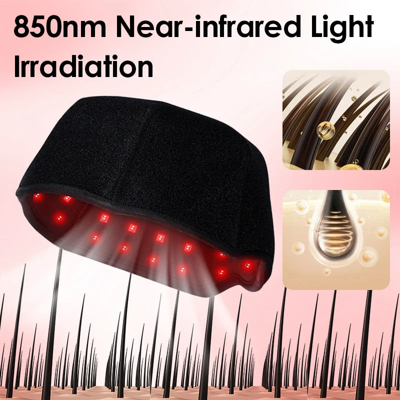 KEMOKO Red Light Therapy Cap for Hair Growth | 660nm & 850nm LED Hat