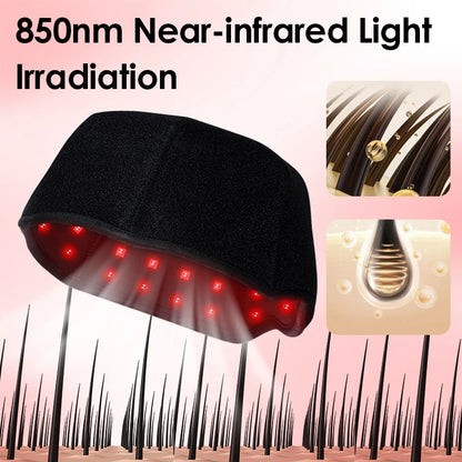 KEMOKO Red Light Therapy Cap for Hair Growth | 660nm & 850nm LED Hat