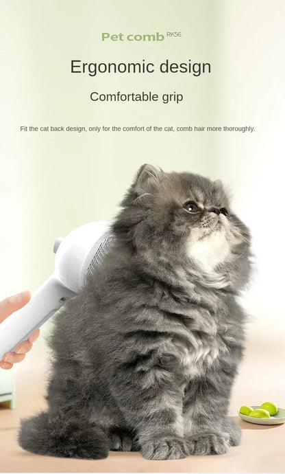 Multifunctional Pet Grooming Tool Combines Steam Spray Floating Hair Removal and Styling for Cats and Dogs All in One Device by Inovia Store