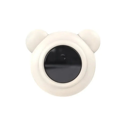 Digital baby bath thermometer featuring a cute bear design for monitoring bath water temperature safely.