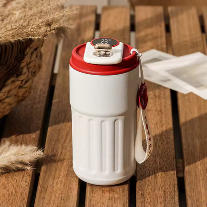 Coffee Cups with Temperature Display Smart Coffee Insulated Mug 316 Stainless Steel Display Temperature Double-walled Insulation