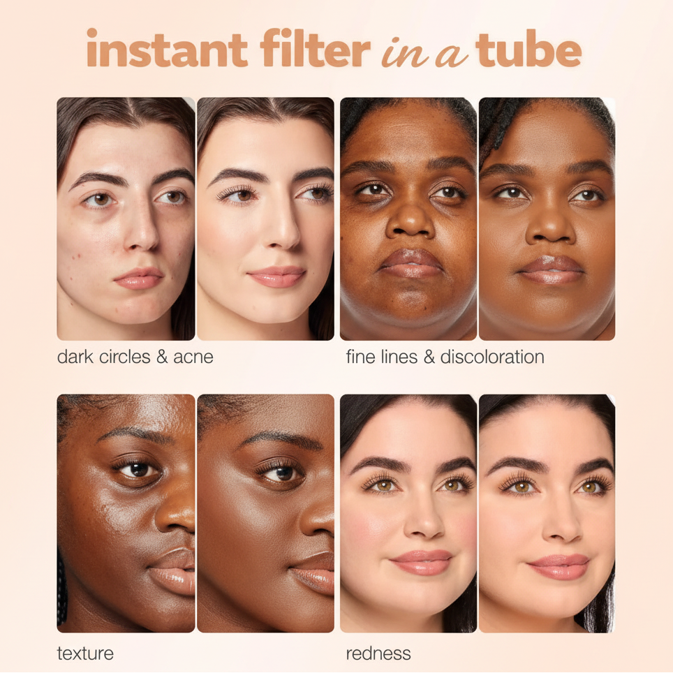 Brightening cream with vitamin-C for dark circles and puffiness by Inovia Store