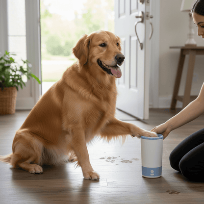 Pet Paw Cleaner – Waterproof Design For Easy Cleanup by Inovia Store