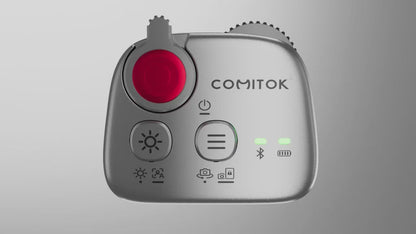 Magnetic Phone Grip With Remote Control and Handle Stabilizer
