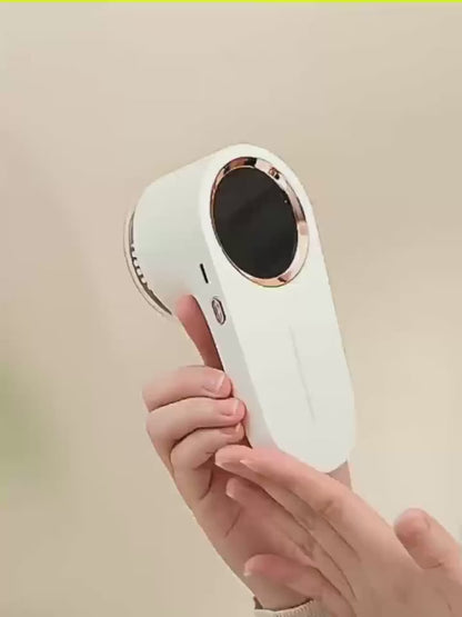USB Rechargeable Fabric Shaver & Lint Remover with LED Display