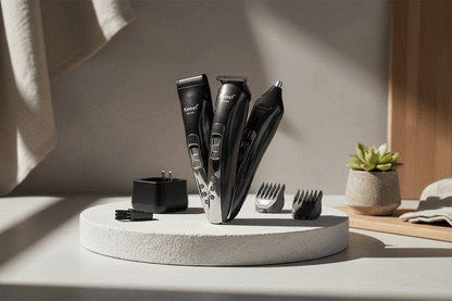 Kemei KM-1506 3 in 1 Electric Shaver USB Charging Hair trimmer Electric Rechargeable Nose Professional Shaving Machine by Inovia Store